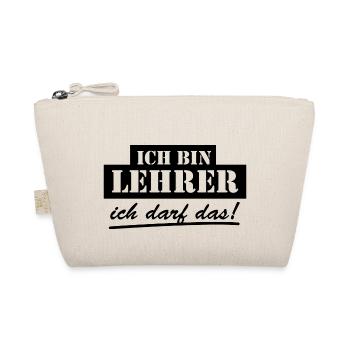 Funny Saying Picture Funny Humor Gift Idea - Organic Pouch - nature - Front