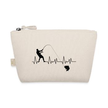 Pêcheur disant pêche pêcheur idée cadeau - Trousse biologique - nature - Devant