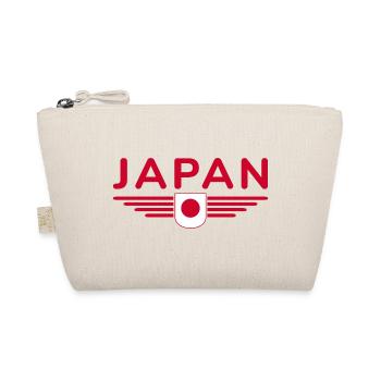 Ich liebe Japan, Stil Design T-Shirt - Bio-Täschchen - Natur - Vorne