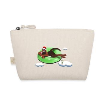 Chat sur une roue - Trousse biologique - nature - Devant