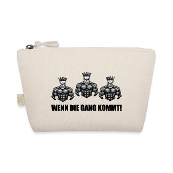 Skulls Wenn die Gang Kommt - Bio-Täschchen - Natur - Vorne