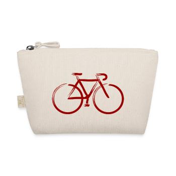 Ruby strokes - Organic Pouch - nature - Front