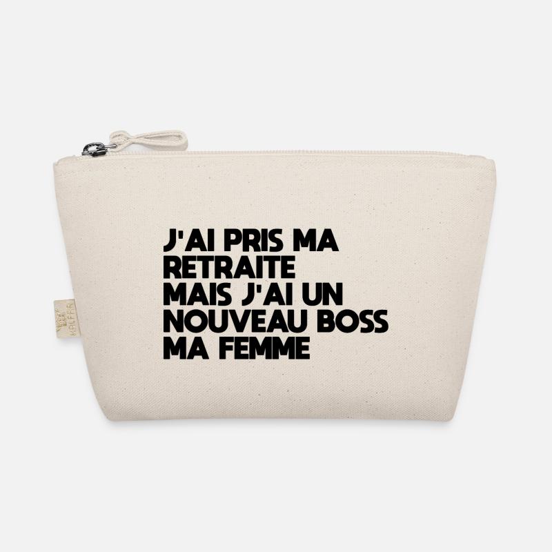 Lustiger Mann Ruhestand Geschenkidee für einen März Bio-Täschchen