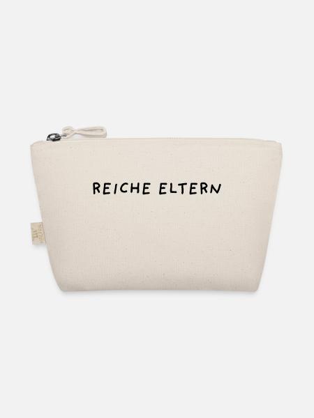 Reiche Eltern - Bio-Täschchen - Natur - Vorne
