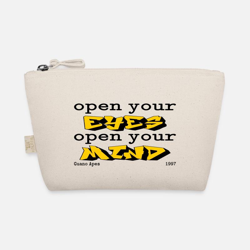 Open you eyes Open your mind Organic Pouch