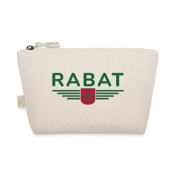 Marokko Rabat Fan Outfit Design T Shirt - Bio-Täschchen - Natur - Vorne