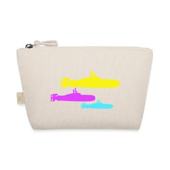 3 Submarines Fleet Three Squadrons Group Team Crew - Organic Pouch - nature - Front