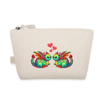 Dragon Love - Organic Pouch - nature - Front