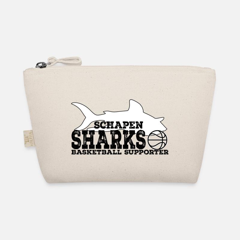 Sharks Supporter WHITE Rust - Bio-Täschchen - Natur
