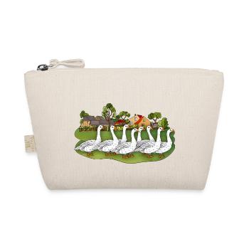 Geese - Organic Pouch - nature - Front