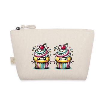 Cupcake Comic - Organic Pouch - nature - Front