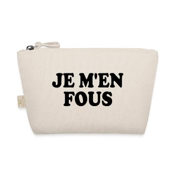 je m'en fous - Trousse biologique - nature - Devant