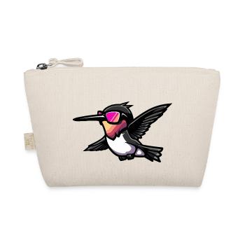 Colibri Oiseau Bande Dessinée Cool - Trousse biologique - nature - Devant