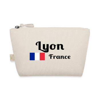 Lyon France- Stylish prints - Organic Pouch - nature - Front