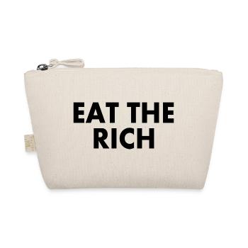 Eat the rich - Bio-Täschchen - Natur - Vorne
