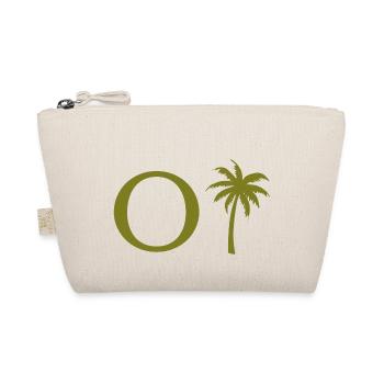 Lettre o vert Palm - Trousse biologique - nature - Devant