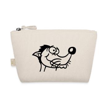 Chien a l’air stupide gars drôle stupide fou drôle - Trousse biologique - nature - Devant