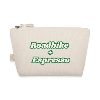 Roadbike + Espresso - Bio-Täschchen - Natur - Vorne