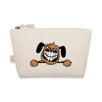 chien monstre méchant dangereux dents sourire sourire - Trousse biologique - nature - Devant