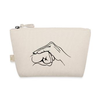 Hand Fist - Organic Pouch - nature - Front