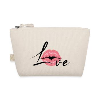Love - Bio-Täschchen - Natur - Vorne