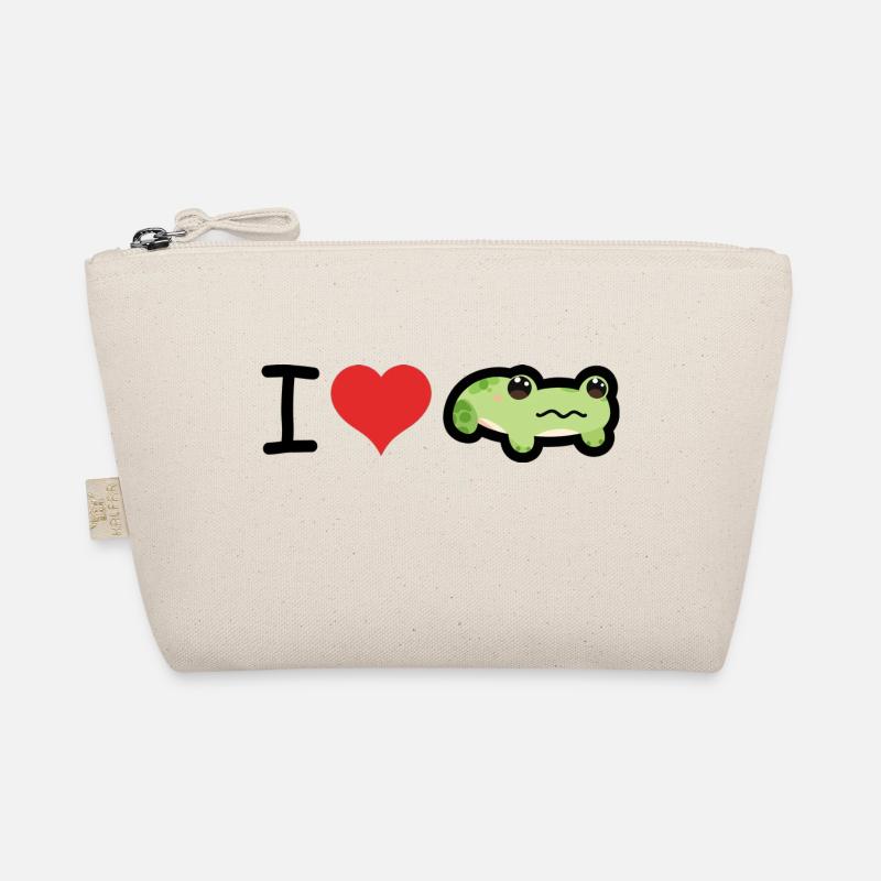 I love Frogs - Frog Memes - Bio-Täschchen - Natur