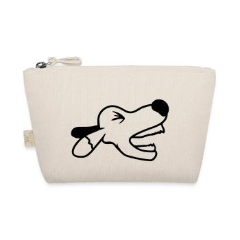 Dog, angry, biting, , barking, barking, loud, yapping - Organic Pouch - nature - Front