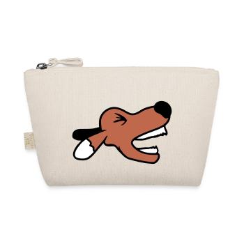 Dog, angry, biting, , barking, barking, loud, yapping - Organic Pouch - nature - Front