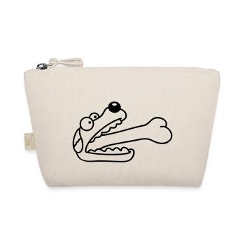 Chien Avide Affamé Gros Os Avalé - Trousse biologique - nature - Devant