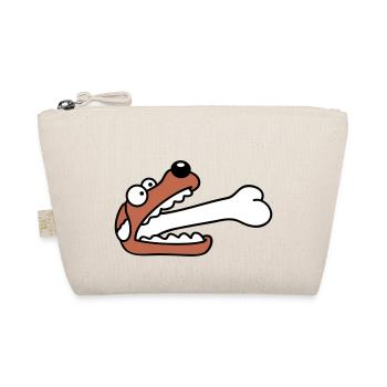 Chien Avide Affamé Gros Os Avalé - Trousse biologique - nature - Devant
