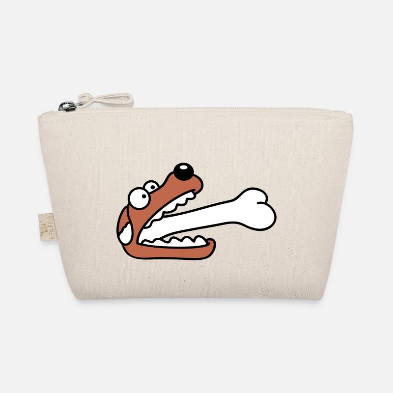 Dog Greedy Hungry Big Bone Swallowed Organic Pouch