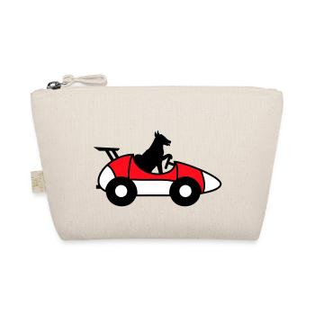 chien voiture conduite course autosport voiture de course - Trousse biologique - nature - Devant
