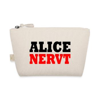Alice nervt - Bio-Täschchen - Natur - Vorne