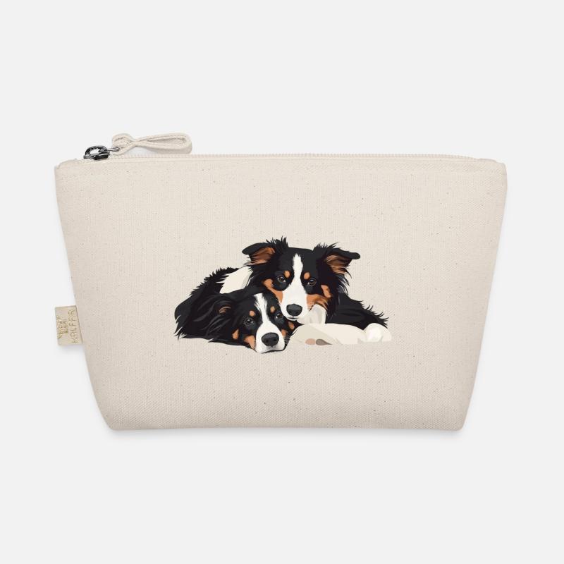 Australische Schäferhunde Bio-Täschchen