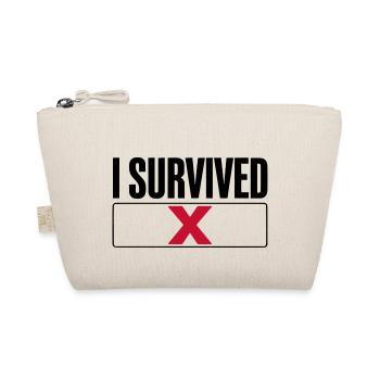 J’ai survécu à X - Trousse biologique - nature - Devant