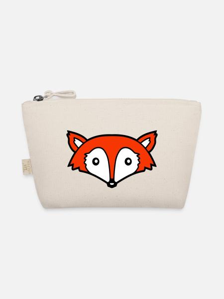 Fox Red Fox Wild Animal Clever Forest Inhabitants - Organic Pouch - nature - Front