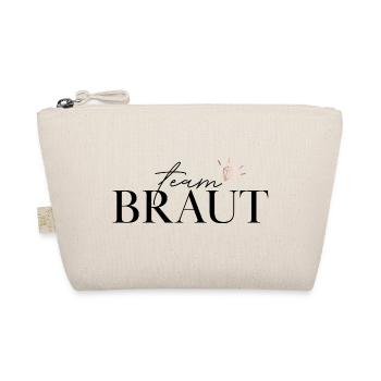 Team Braut - Bio-Täschchen - Natur - Vorne