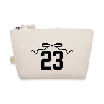 Numéro 23 noeud - 23e anniversaire - Trousse biologique - nature - Devant