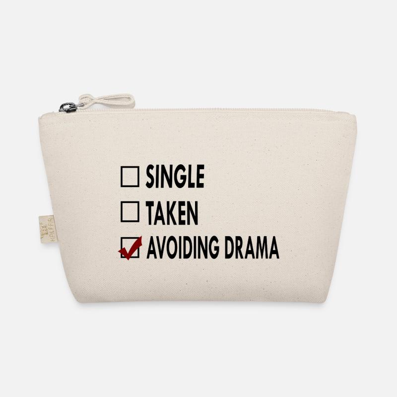 SINGLE noir blanc AVOIDING Trousse biologique
