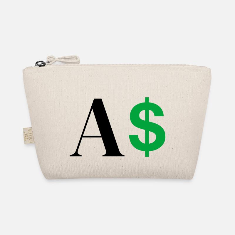 Dollar Letter Organic Pouch