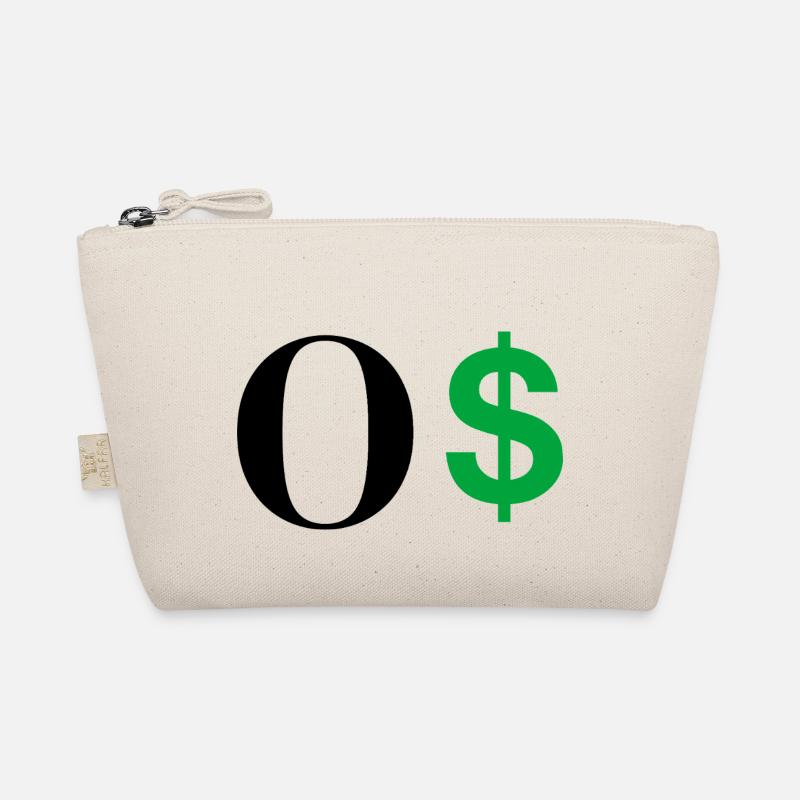 Buchstabe o Dollar Bio-Täschchen