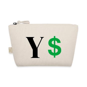 Letter y dollar - Organic Pouch - nature - Front