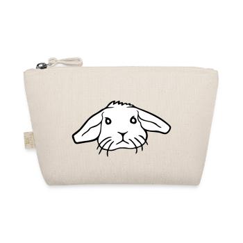 Bunny Rabbit Bunny Rodent Small Animal Cute - Organic Pouch - nature - Front