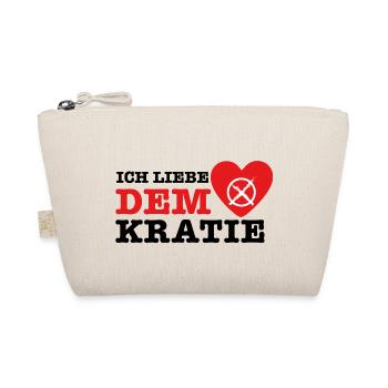 J’aime la démocratie - Trousse biologique - nature - Devant