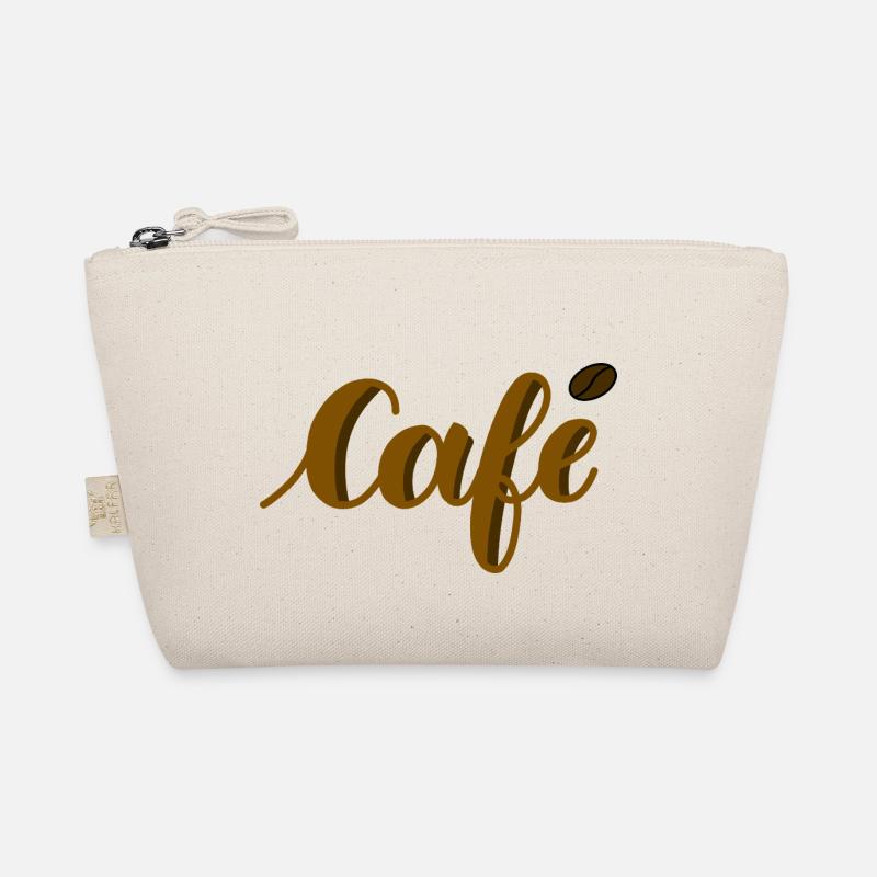Coffee Lettering Organic Pouch