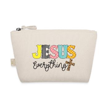 All Jesus - Organic Pouch - nature - Front