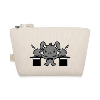Bunnies Wizard Chapeau Haut de forme Enfants 2 Bébés Magie - Trousse biologique - nature - Devant