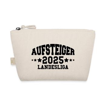 Aufsteiger 2025 Landesliga Aufstieg Fußball - Bio-Täschchen - Natur - Vorne