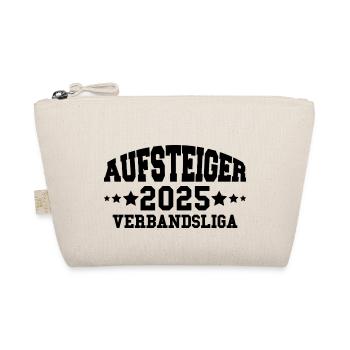 Aufsteiger 2025 Verbandsliga Aufstieg Fußball - Bio-Täschchen - Natur - Vorne