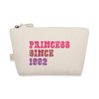 1992 Geburtstag Prinzessin - Bio-Täschchen - Natur - Vorne